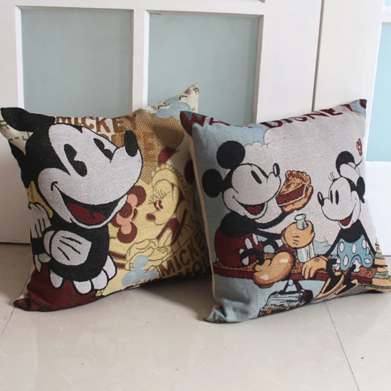 Disney дети Микки Маус крышка мультфильм печатных ребенок Новый 45 см * Осень белье