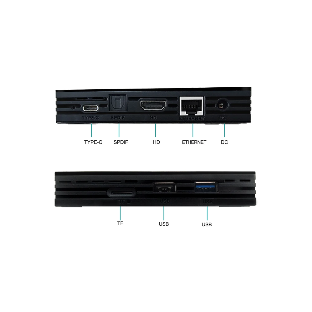 X99 RK3399 4 ГБ 32 Смарт Android 7 1 ТВ приставка 2 4G/5G Wifi H.265 4K Bluetooth USB 3 Gen1 type C/A медиаплеер PK H96