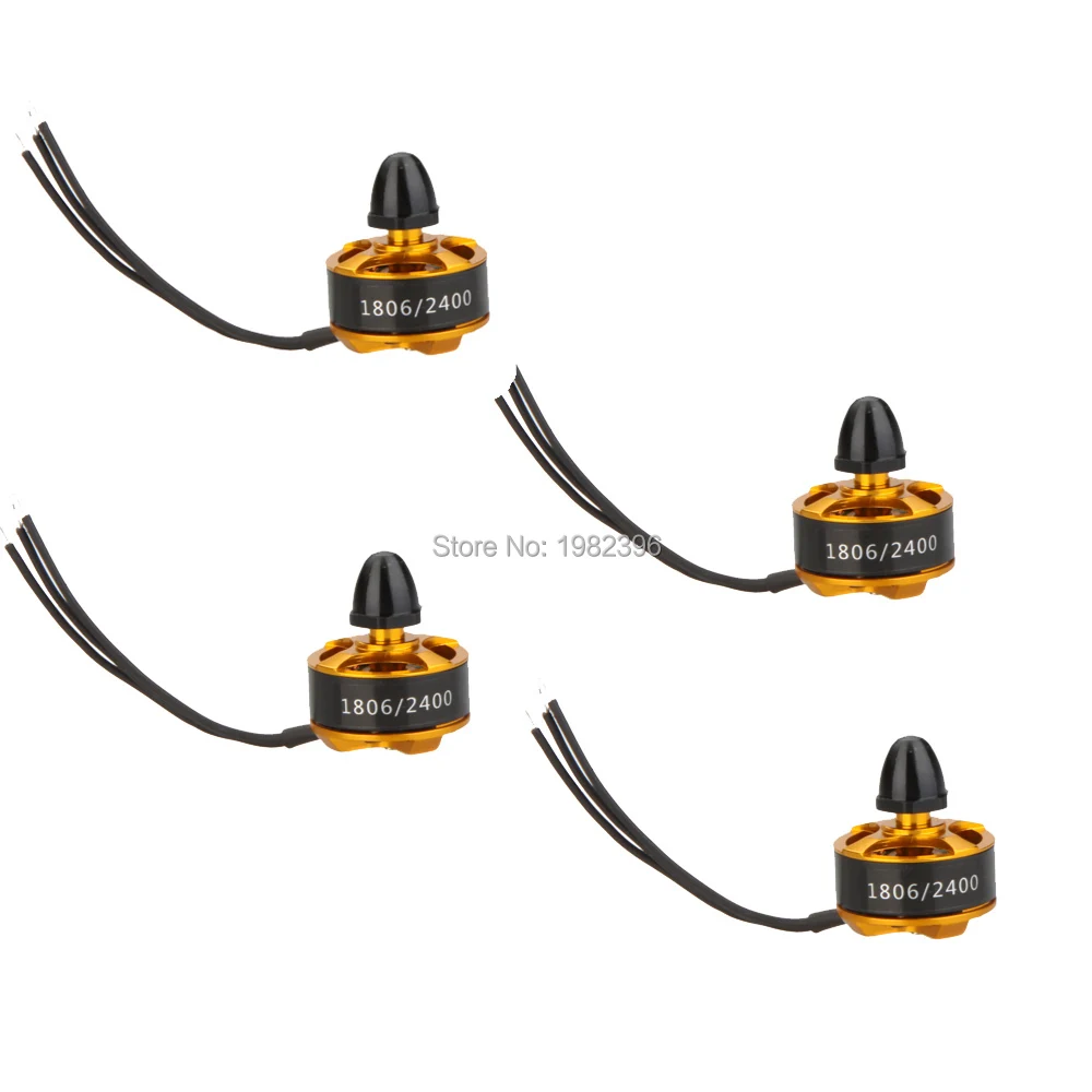 

4PCS 1806 2400KV CW CCW Brushless Motor for Multi copter 250mm Quadcopter QAV25 for F330 ZMR250 H250 Quadcopter