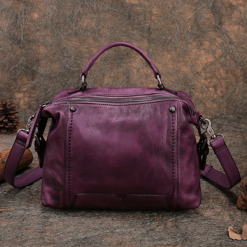 Сумка на плечо из натуральной кожи женская сумка ручной работы в стиле ретро