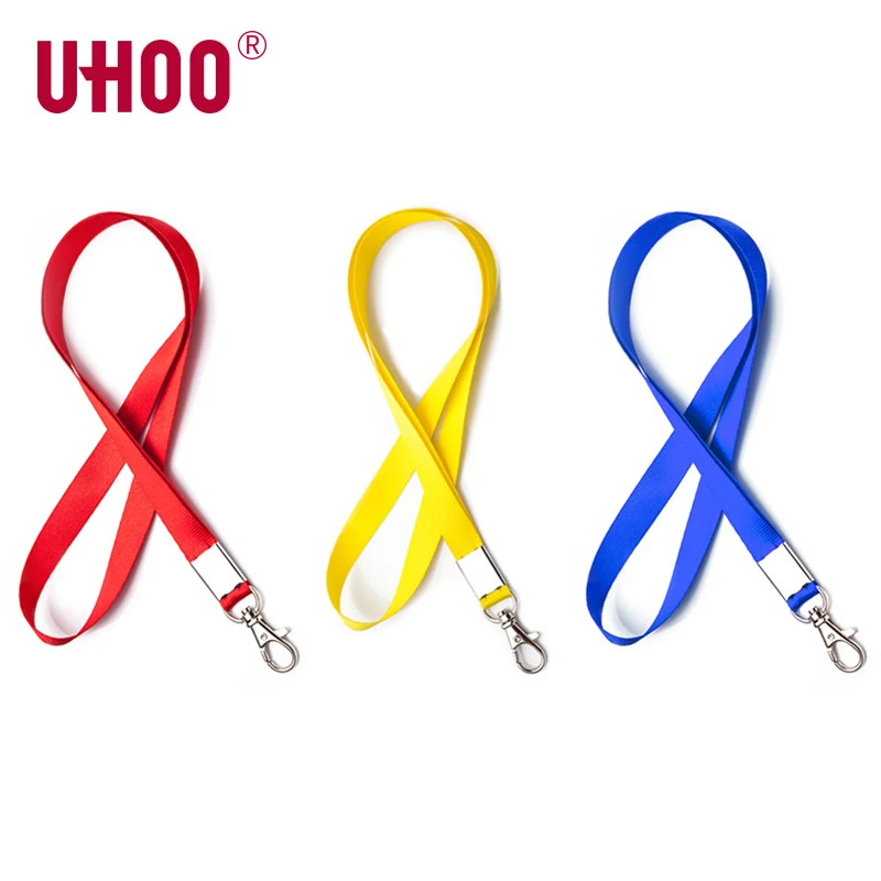 24pcs/lot UHOO Lobster Lanyard for Business Work ID Card Holder 15mm Exhibition Name Badge 6742 Quality | Канцтовары для офиса и