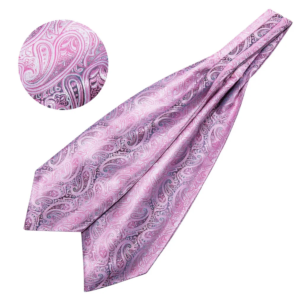 Новый женский галстук Ascot Scrunch Set Silk Barry.Wang модный брендовый мужской для свадебной