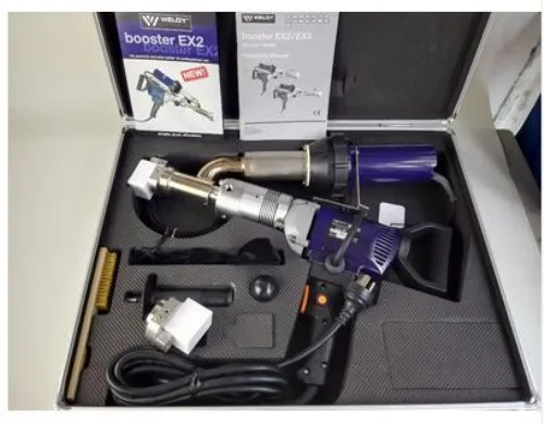США запас EX2 WELDY 3400W ручной пластиковый экструзионный сварочный аппарат комплект
