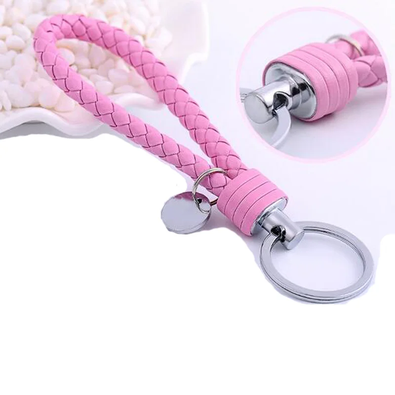 Искусственная кожа строка стайлинга автомобилей брелок для ключей VW ford focus 2 3 GOLF 5