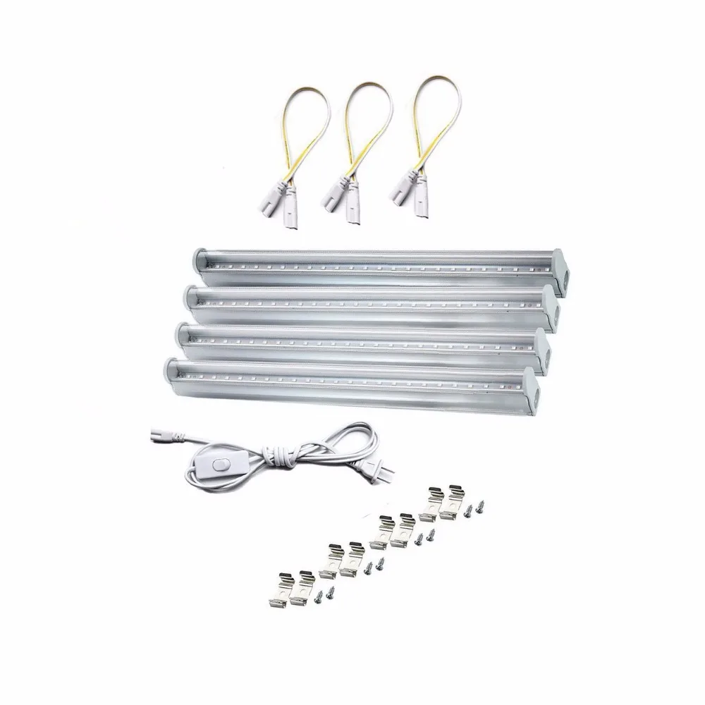 

30cm 45cm 60cm 5W 10W 15W 20W 30W 40W T5 Led Grow Light Full Spectrum Indoor Greenhouse Growing Tube Pink Light