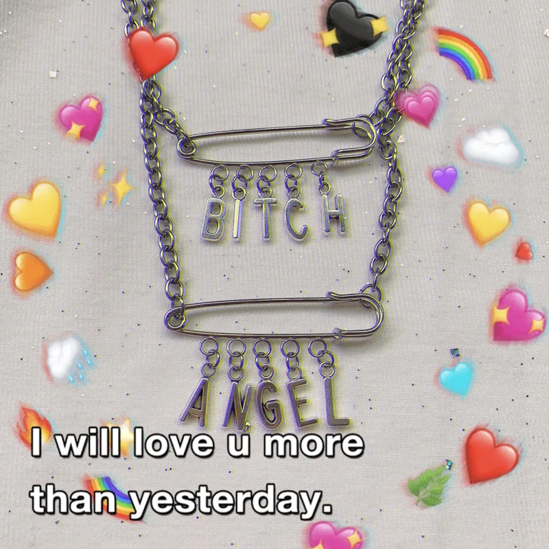 В стиле панк Рок Стиль Защитная булавка кулон колье женские туфли в готик модные