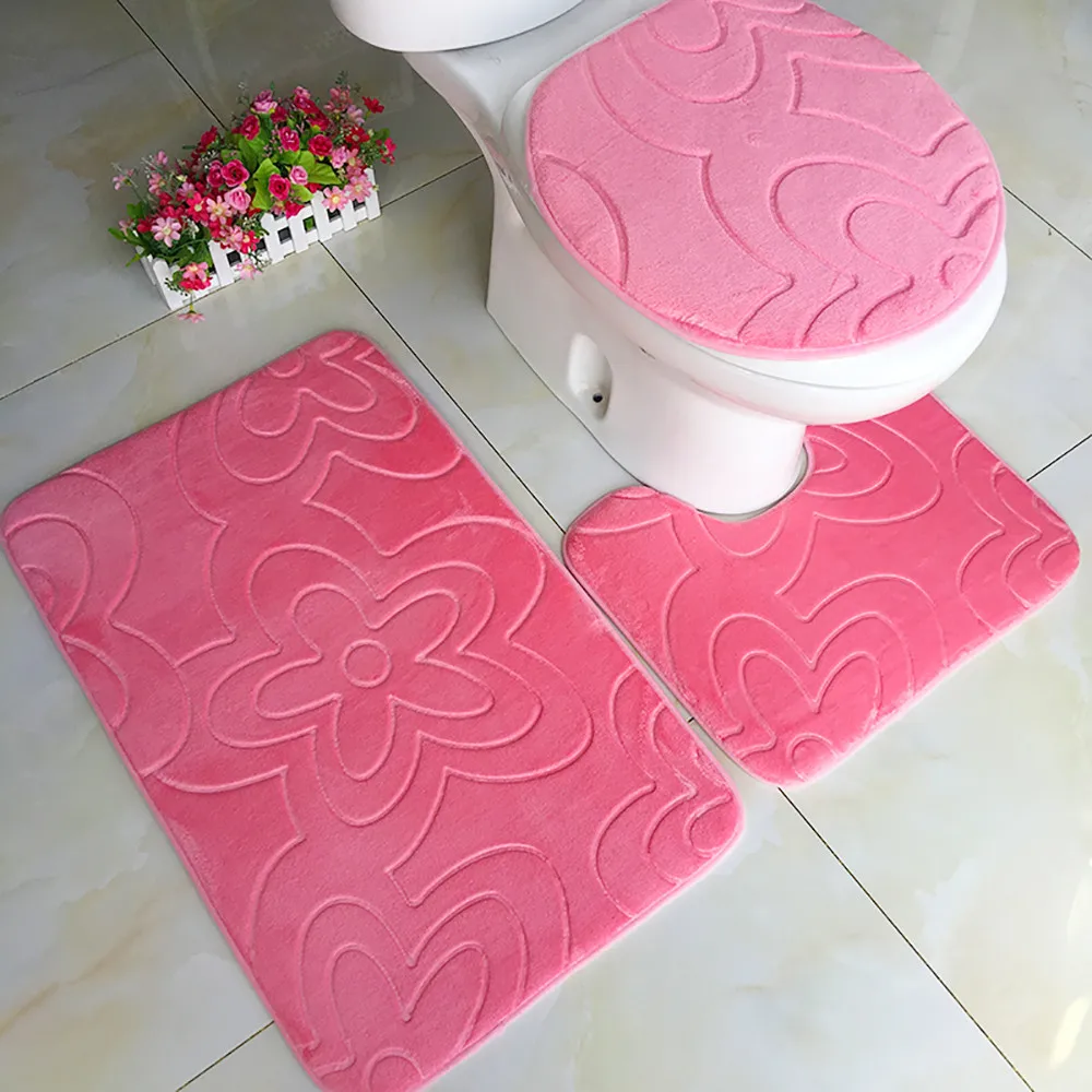 3 шт. Нескользящие накидки на сиденье унитаза для ванной|Чехлы сиденья унитаза| |