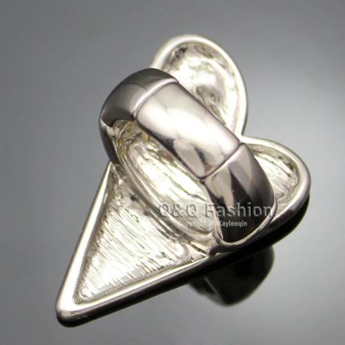 Редкие посеребренные не могу купить мне Любовь слова сердце кристалл