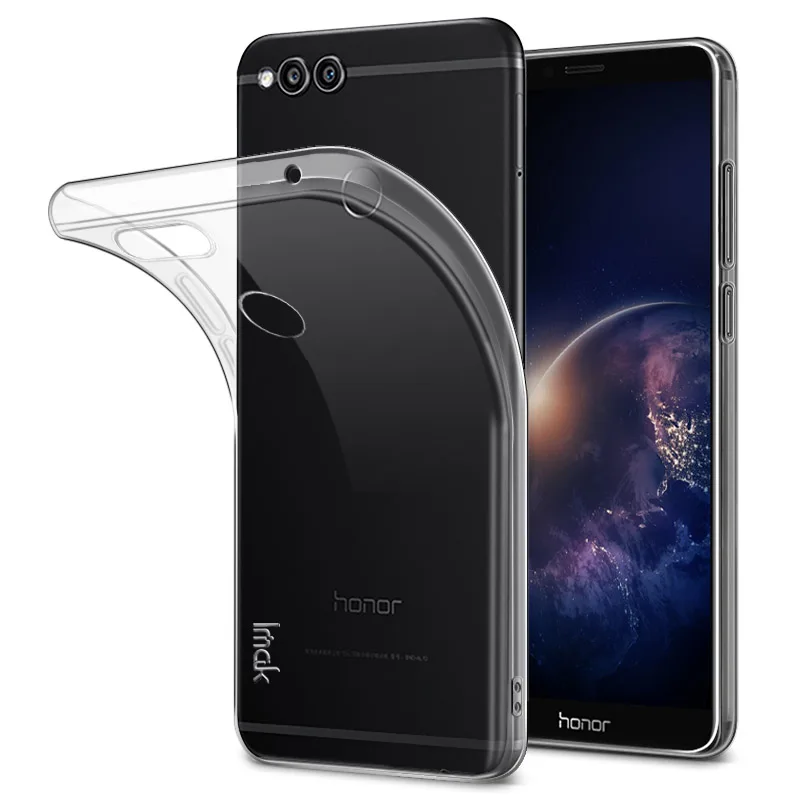 Ультратонкий Мягкий ТПУ прозрачный чехол IMAK Для huawei Honor 7X/mate SE задняя крышка для 7X