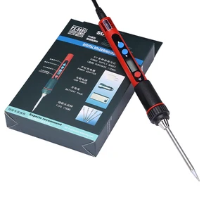 Портативный цифровой ЖК-паяльник с USB, 5 В, 10 Вт
