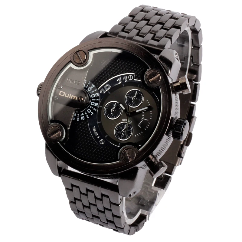 Оригинальные часы OULM HT3130 большие циферблаты|watch ap|watch citizenwatch price |