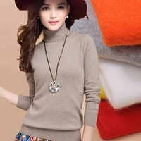 new pure cashmere sweater women sweaters fashion autumn and winter womens sweater and pullovers turtleneck wool knitted sweater