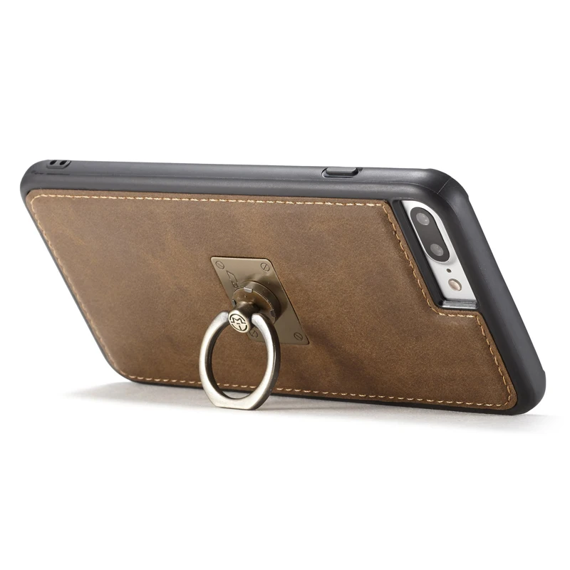 Coque Apple IPhone 7 6 6s Leather Stand Flip Cover Back Phone case For Samsung S7 Edge S8 Plus |