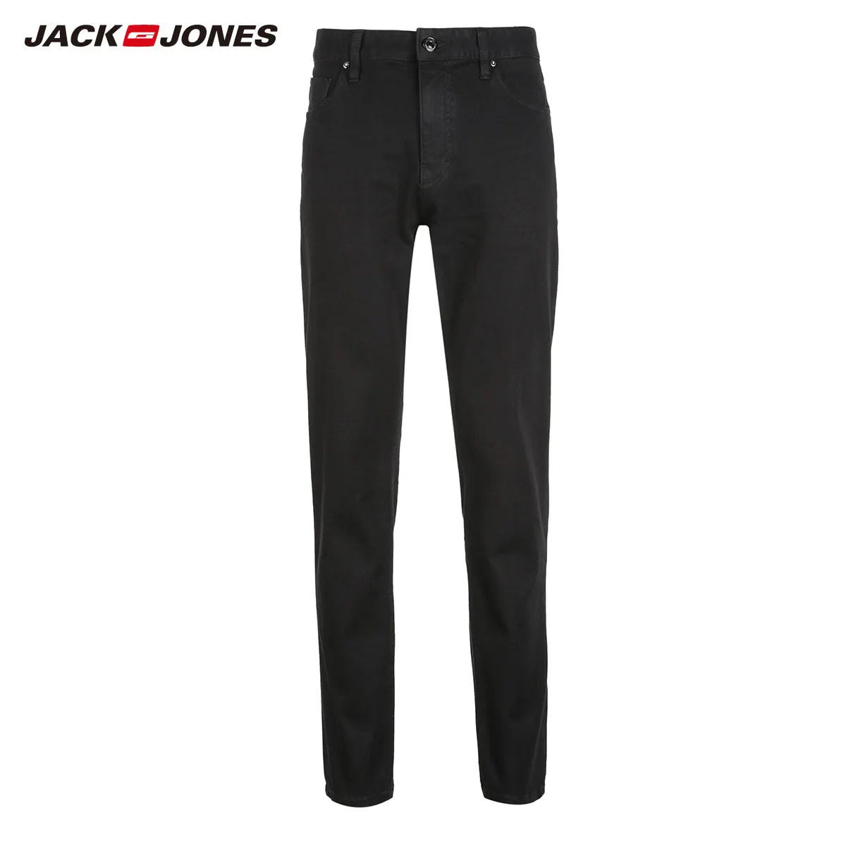JackJones мужские зимние джинсы из хлопка повседневные зауженные классические брюки