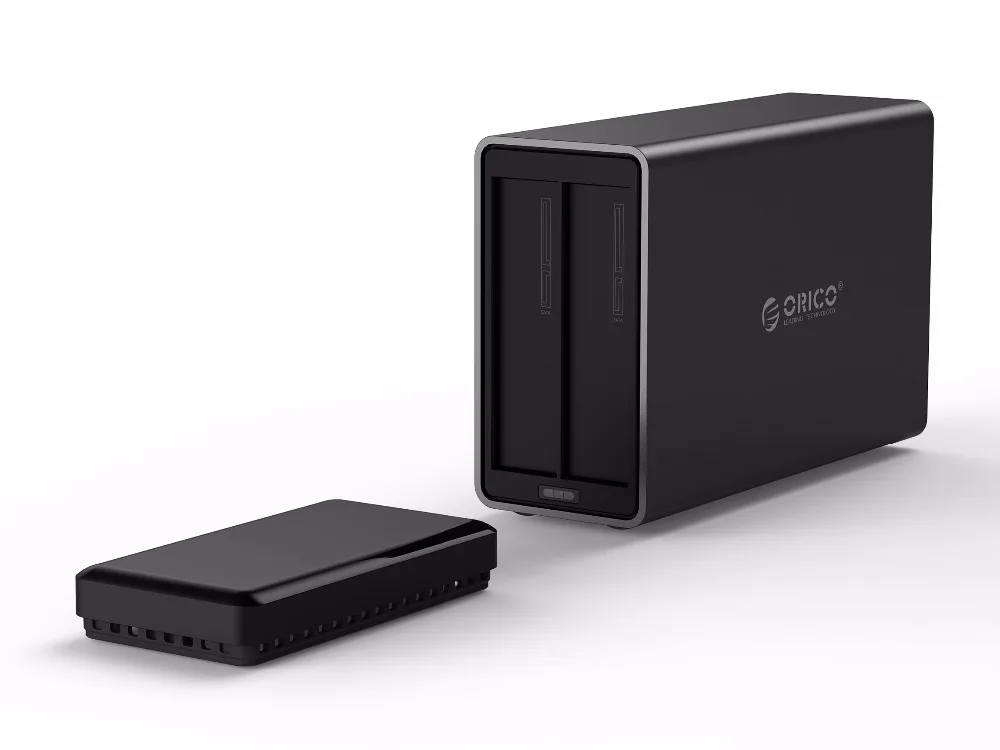 ORICO NS200RU3 2 Bay USB3.0 док-станцию жёсткого диска с Raid Поддержка 20 ТБ хранения USB3.0 5 Гбит/с UASP с 12V4A адаптер Корпус для жесткого диска