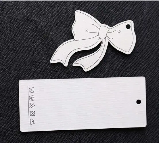 Бесплатный дизайн на заказ одежда бирка Печать Бумажные ярлыки для одежды Свинг