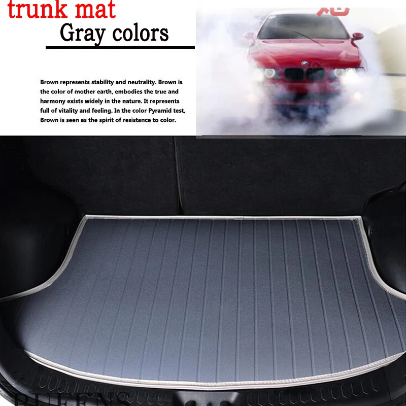 Коврик для багажника автомобиля Volkswagen VW Golf Passat Touran Caddy Superb/T5 GOLF Beetle кожаный 3D ковер