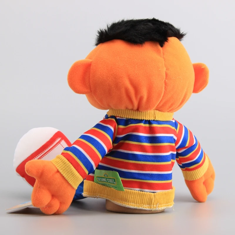 Улица Сезам куклы-Маппет Ernie Плюшевые Ручные куклы Мягкие игрушки для детей подарок на день рождения 1" 35 см