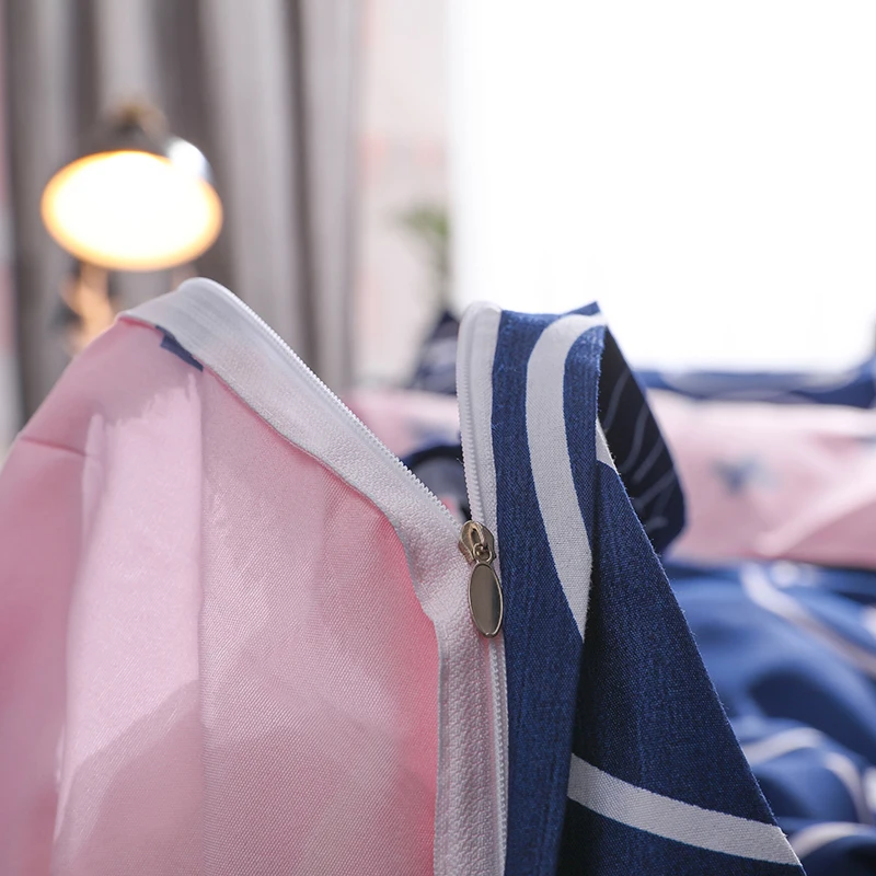 С милым рисунком медведя из мультфильма уход за кожей лица постельные комплекты