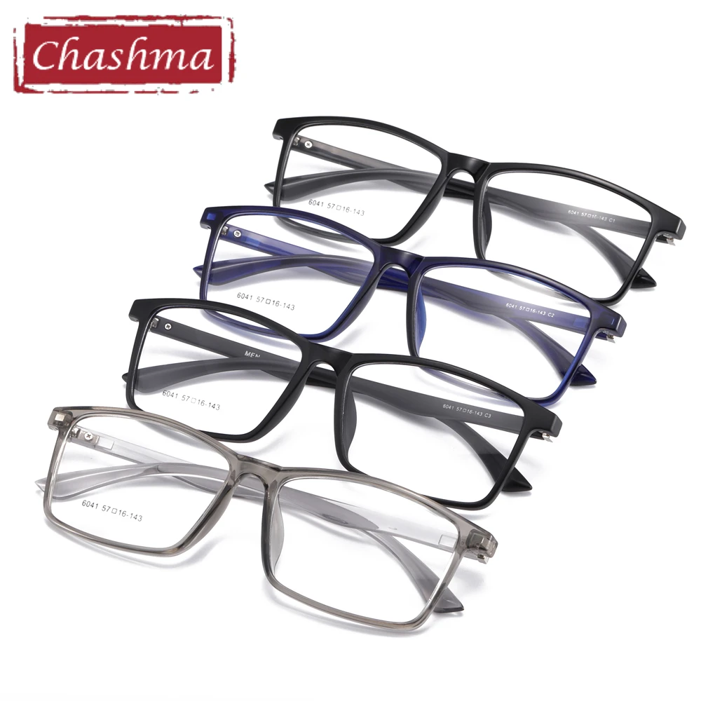 Большие очки для мужчин оправа очков Оптический Свет TR90 Гибкая готовая