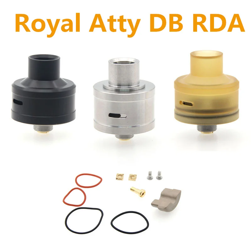 Coppervape 316ss Королевский Atty DB Styled RDA распылитель с bf контактный бак ввиду капает 22 мм