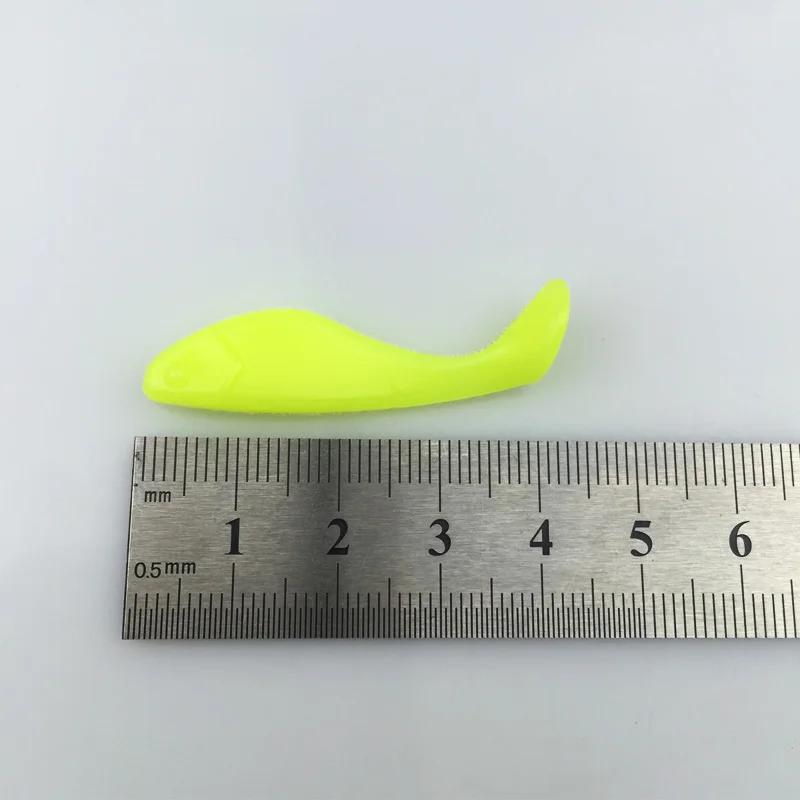 10 шт./лот 0 95 г 4 см Силиконовая приманка 2 вида цветов Мягкая iscas artificiais para pesca