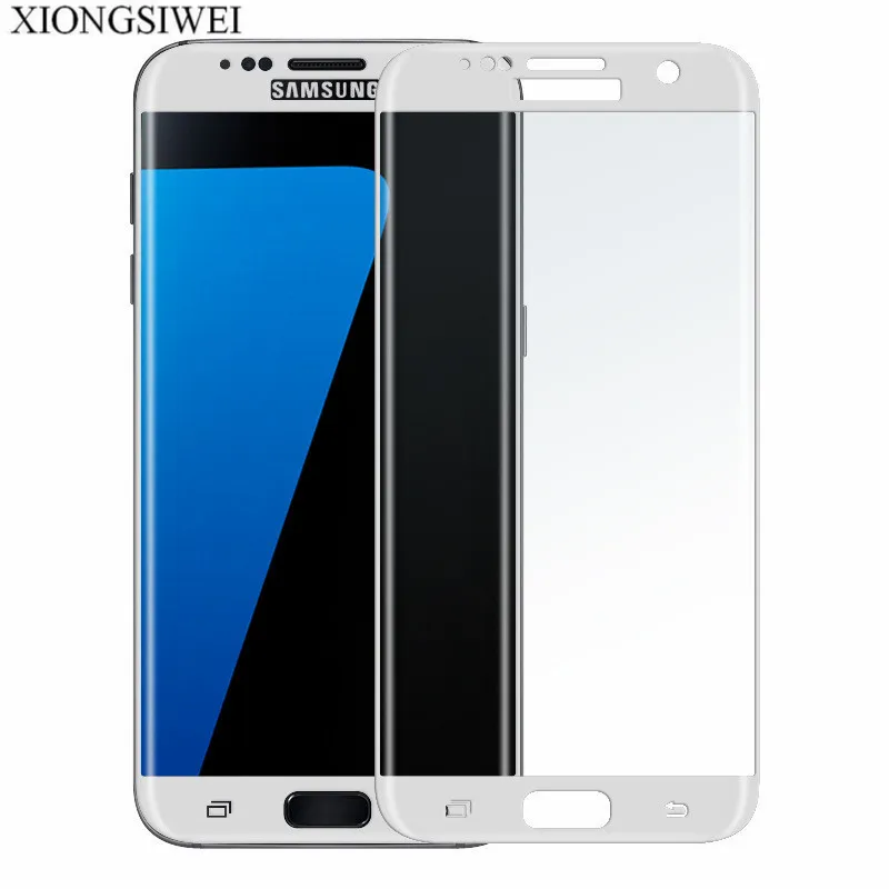 3D Tempered Glass For Samsung Galaxy S7 Edge Screen Protector S7edge G935 G935f SM-G935f Full Cover | Мобильные телефоны и