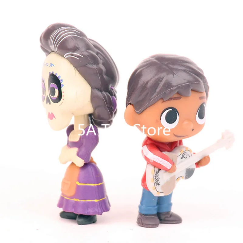 8 шт./лот персонажи из фильма Coco Pixar Мигель риверас коллекционеры игрушек Эрнесто