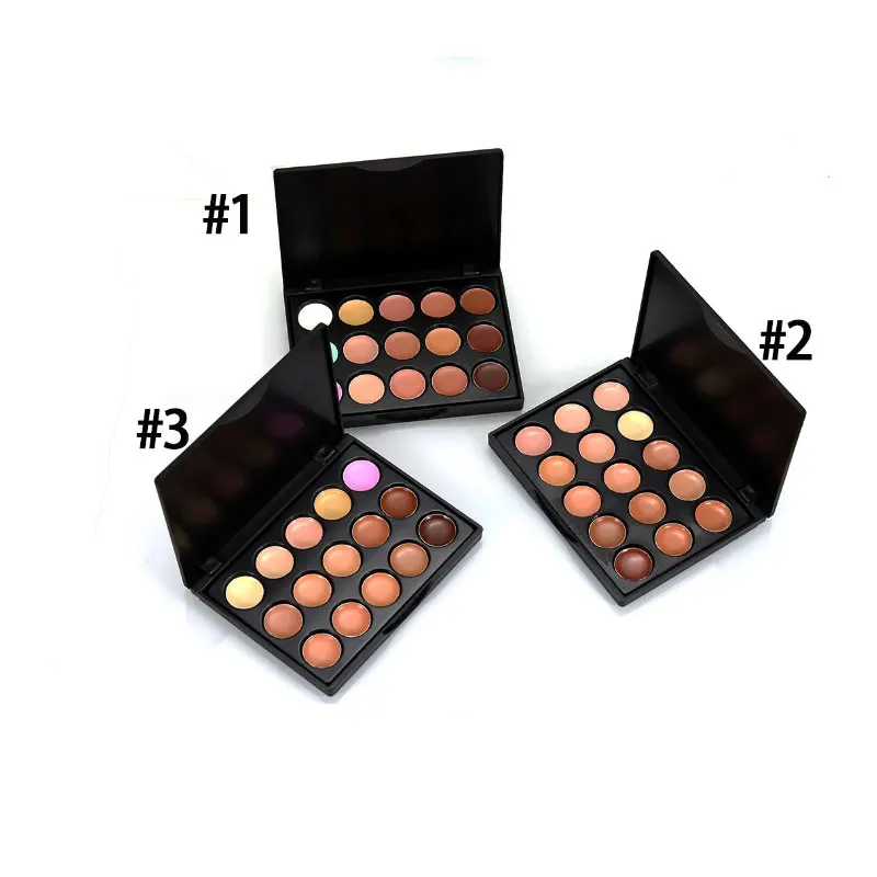 15 цветов 10*8 см корректор Палитра макияжа Cream Matte контуров пигмент Камуфляж лице