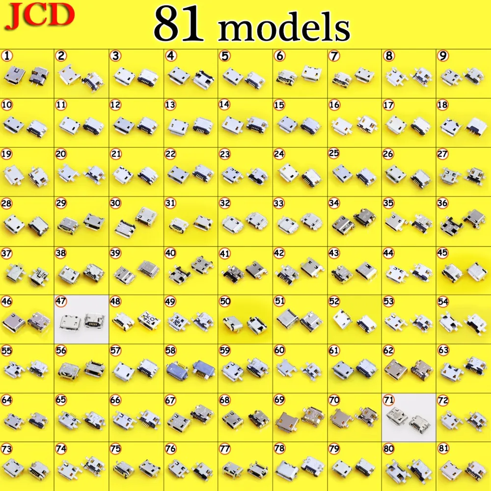 

JCD For SAMSUNG Micro usb connector Very common charging port for xiaomi and other brand mobile for HUAWEI tablet GPS for sony