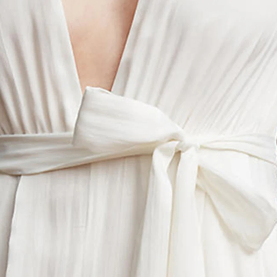 Глубокий V белый комбинезон женский сексуальный костюм s без рукавов бандажный