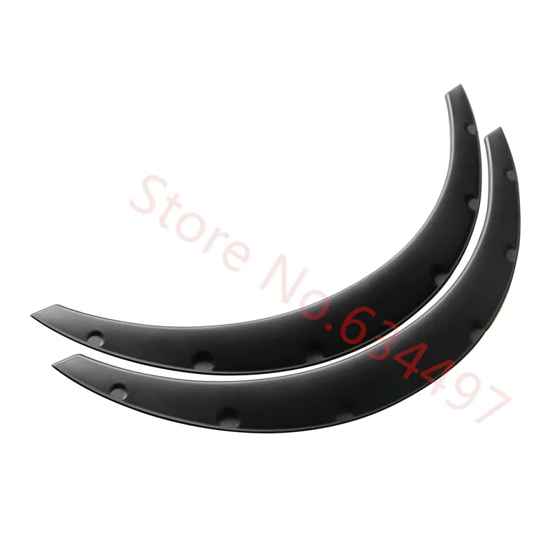 4 шт./компл. универсальный автомобильный внедорожник гибкое крыло арка наклейка