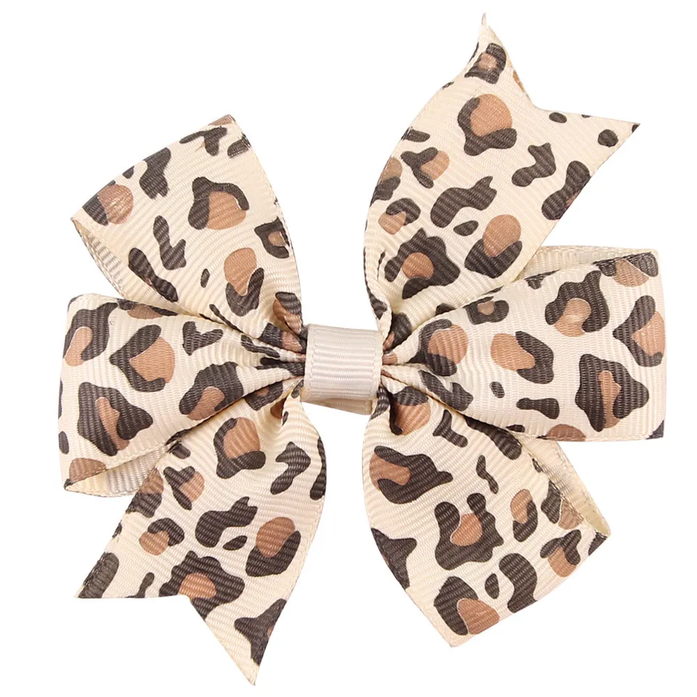 3.5 Inch Baby Girls Hair Bow Grosgrain Ribbons Lined Clip Boutique | Детская одежда и обувь