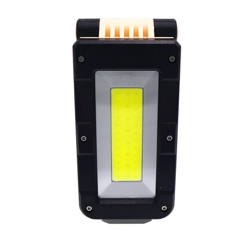 Портативный COB+ XPE светодиодный фонарик USB Перезаряжаемый светодиодный красный и белый свет магнит крючок Рабочий фонарь+ Встроенный аккумулятор