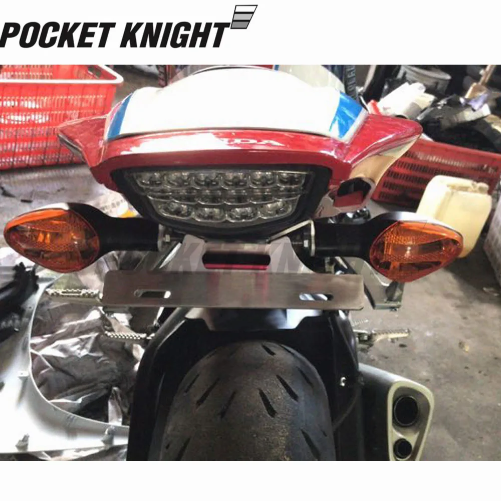 Держатель номерного знака Светодиодная лампа для HONDA CBR1000RR 2008 09 11 12 13 14 15 2016