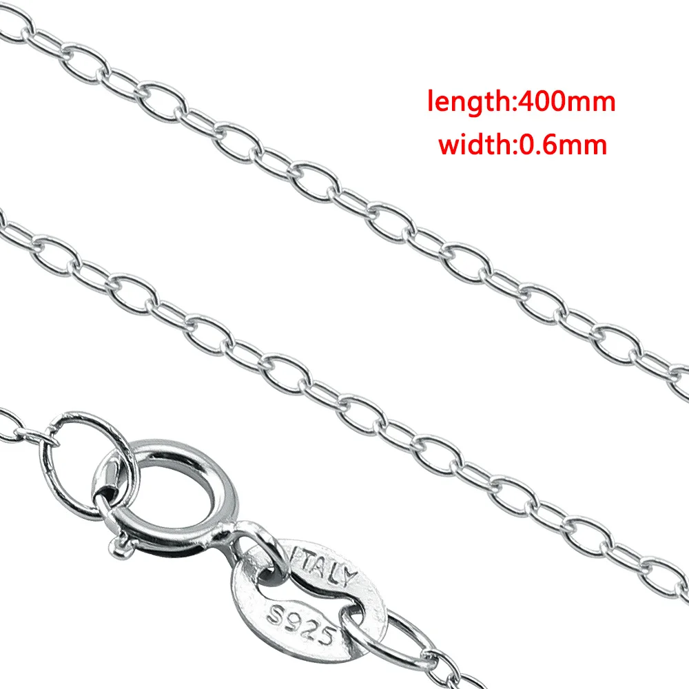 1 Pc 925 Sterling Silver Necklace Hot Summer Opal Stone Necklaces &amp Pendants Women Personal Collar Body Jewelry | Украшения и
