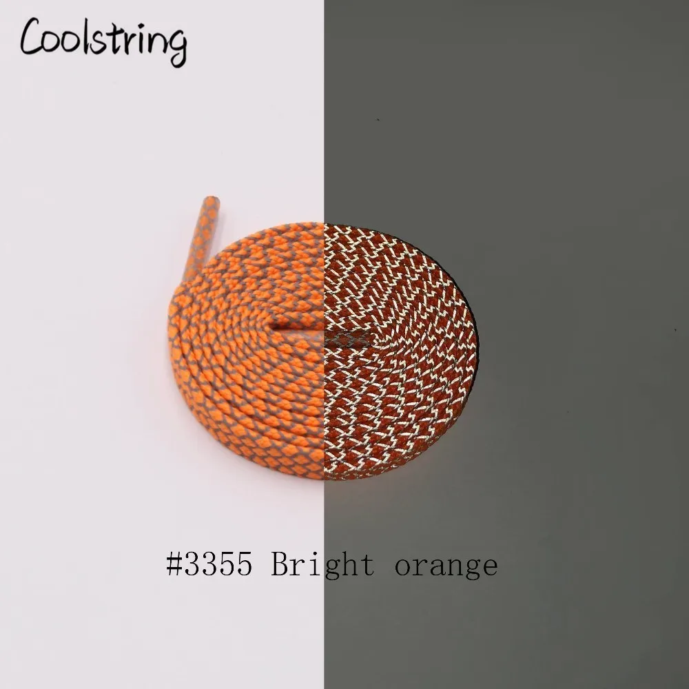 Официальный coolstring на плоской подошве 3M светоотражающие ночного бега Шнурки Кроссовки для бега полые защитные шнурки для Баскетбольная обувь 350 сапоги