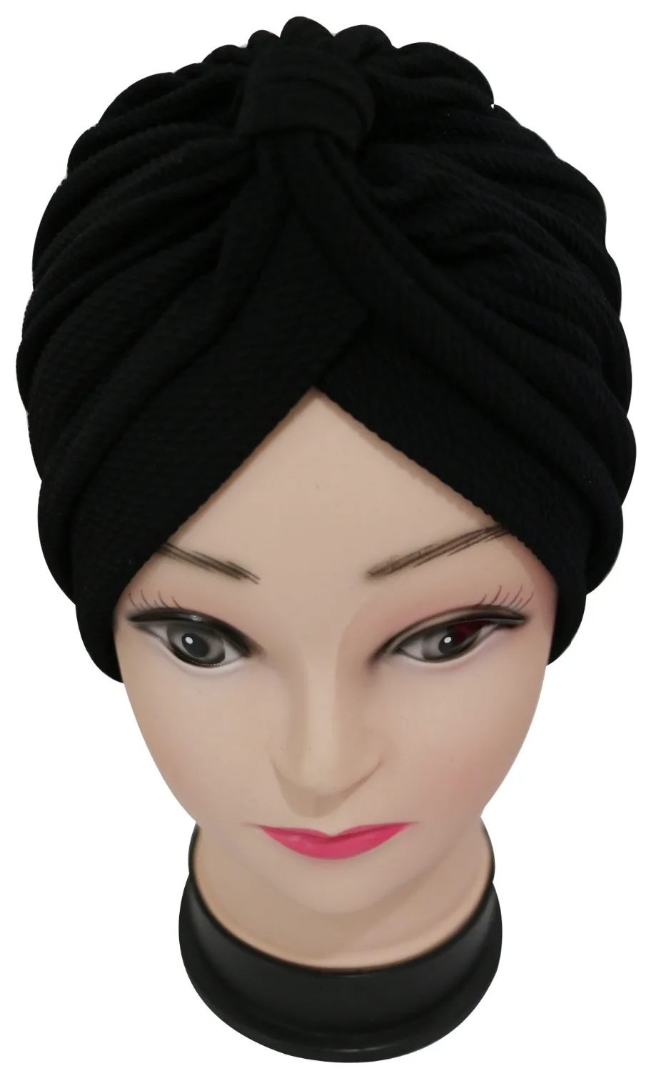 Женская шапка после химиотерапии FOXMOTHER черная бежевая бордовая однотонная с