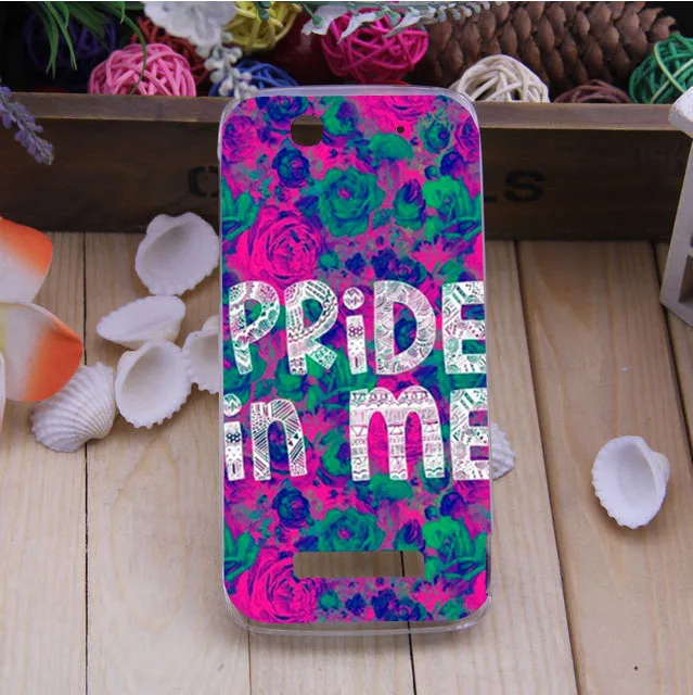 Чехол для Alcatel One Touch Idol Alpha 6032 6032A 6032X OT6032 TCL S860 Твердый чехол бабочка Тигр Роза