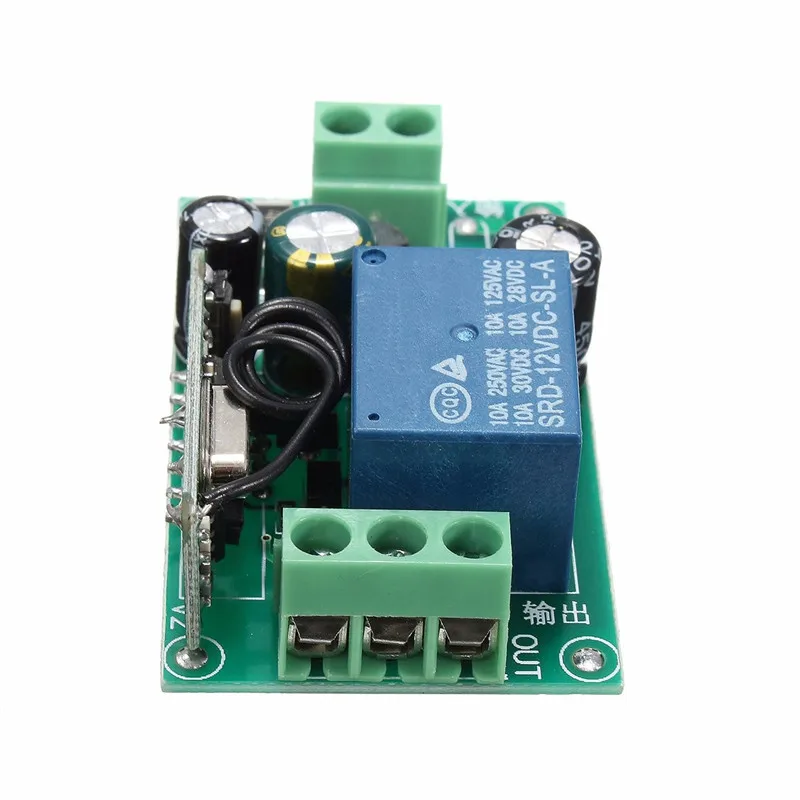 Беспроводной РЧ-переключатель с дистанционным управлением 220 В 1-канальный