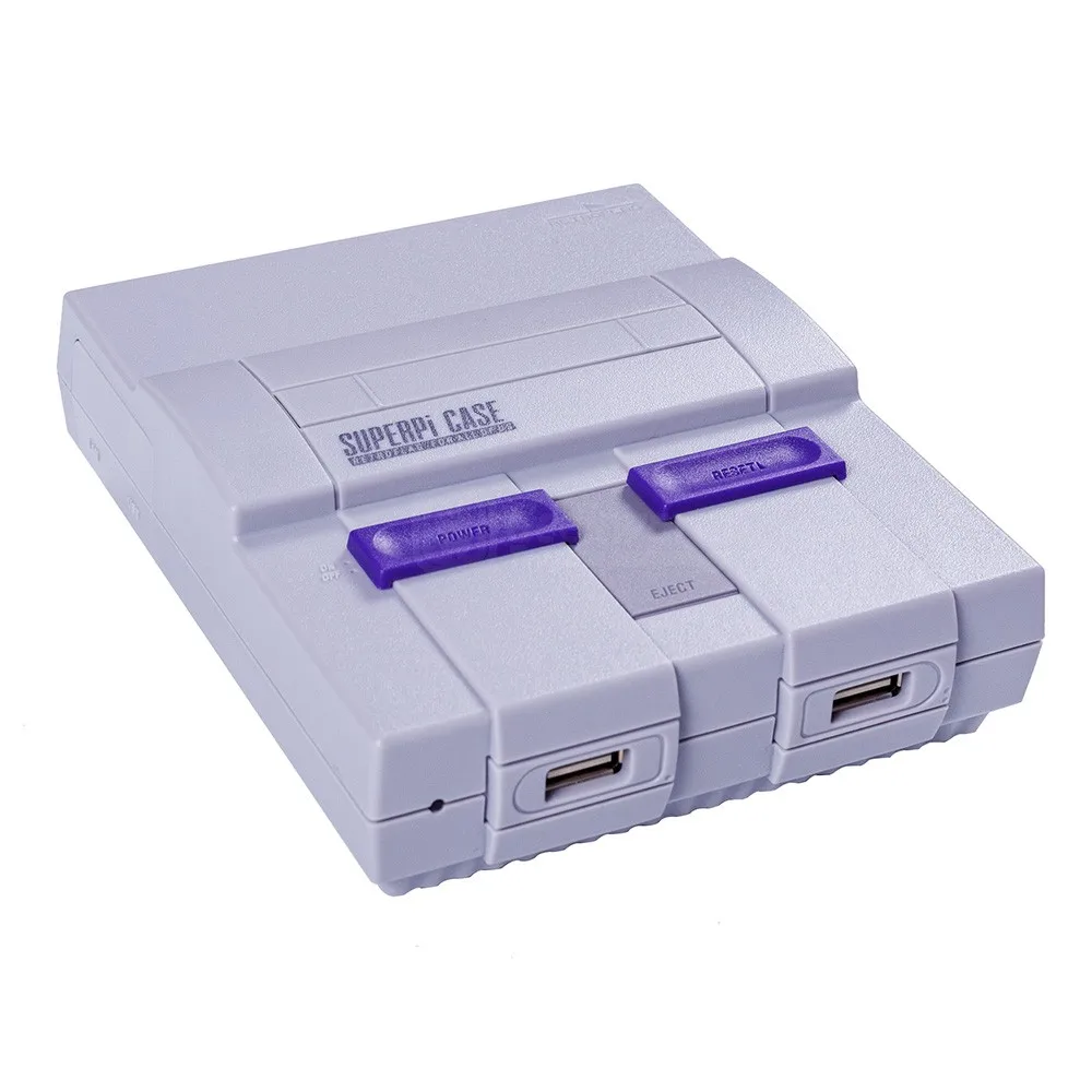 Retroflag SUPERPi Case NESPi Console UCase w/USB контроллер геймпад + радиаторы Комплект вентиляторов