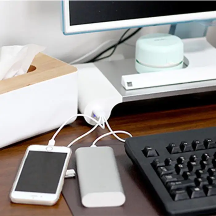 4 порта usb-монитор увеличивающая подставка стальная ручка кронштейн для ноутбука ПК компьютер DJA99