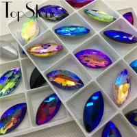 TopStone микс мокко AB цвета K9 стекло Кристалл Круглый Rivoli падение Navette квадратный Треугольник Сердце Pointback Необычные камни