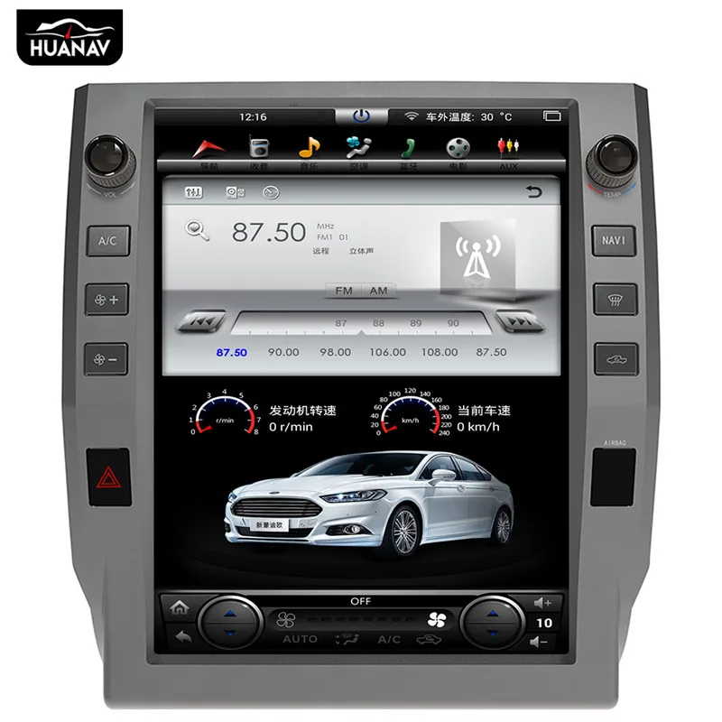 Android 7,1 Тесла нет DVD плеер автомобиля gps навигация для Toyota Tundra+ авто стерео Мультимедиа автомобиля радио palyer головное устройство Nav