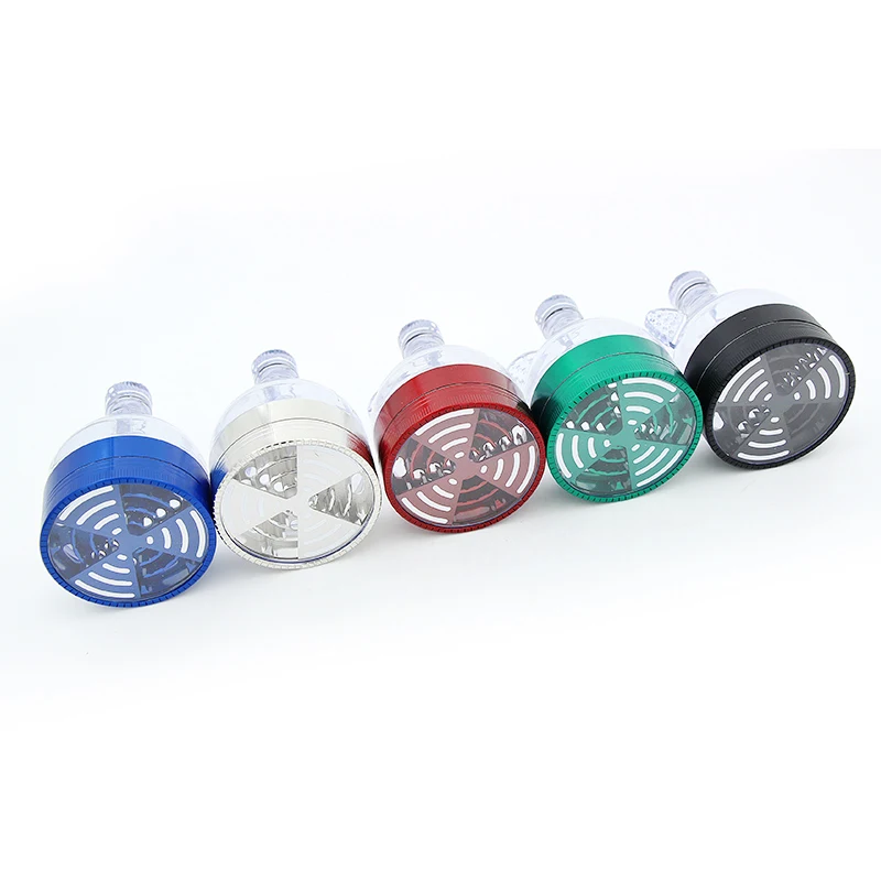 Новый однотонный металлический шлифовальный станок 63 мм для табака с рисунком