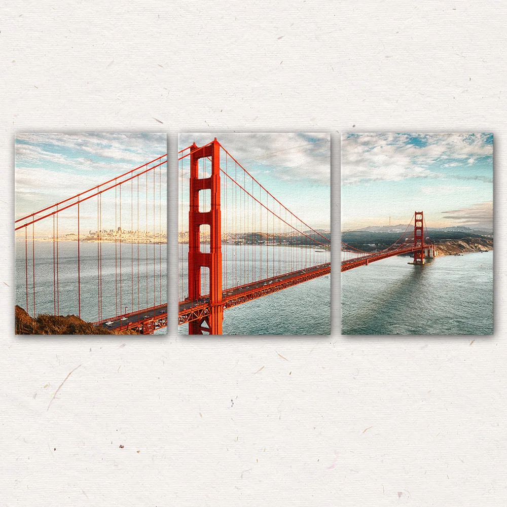 Фон для фотографий Сан-Франциско настенный 3d-фон без рамки с изображением