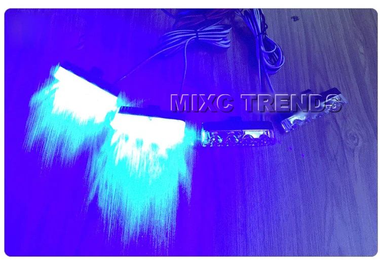 4x4 led DC 12V Предупреждение полиции мерцающий светильник 4 в 1 Управление DRL автомобилей Грузовик мигает пожарные проблесковый маячок скорой помощи Дневной светильник