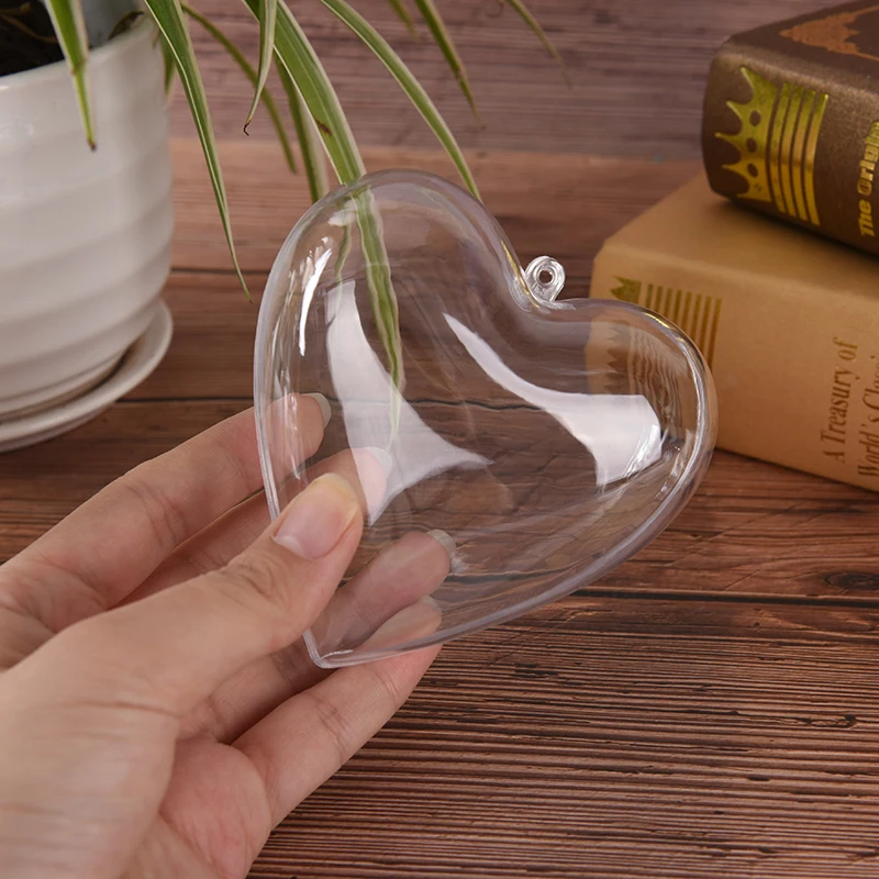 

1Pc 120/100mm Baking Pastry Chocolate Plastic Sphere Cake Moulds Bath Bomb Water Heart Kitchen Bathroom Accessories