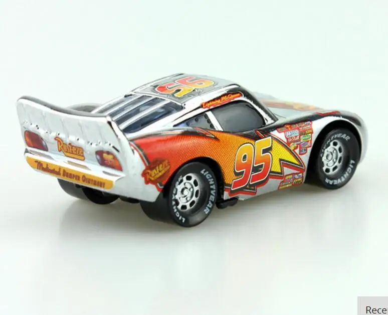 Покрытие золото классический Pixar Автомобили Золотой Серебряный вариант литья