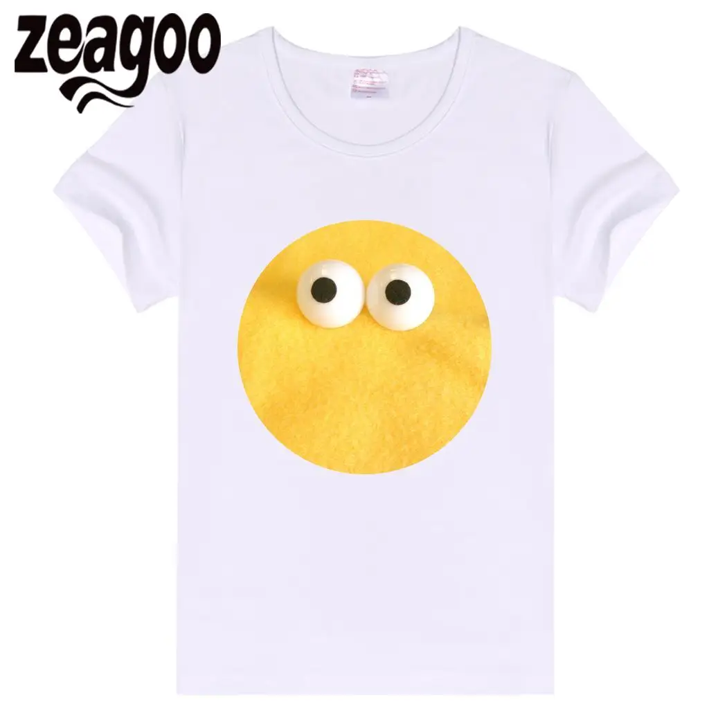 Zeagoo Повседневное Для женщин шеи экипажа Slim Fit мягкий короткий рукав Футболка